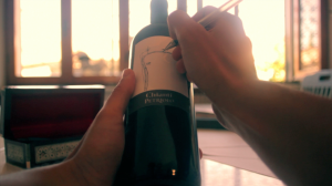 wine label design
