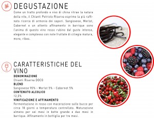 SchedaTecnica riserva petriolo docg