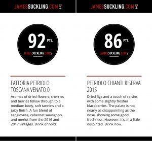 james suckling chianti venato review